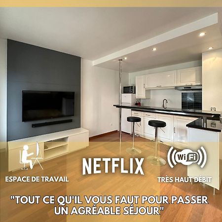 Garches L'Athos - Appartement Equipe - Entre Paris Et Versailles - Haut Debit מראה חיצוני תמונה